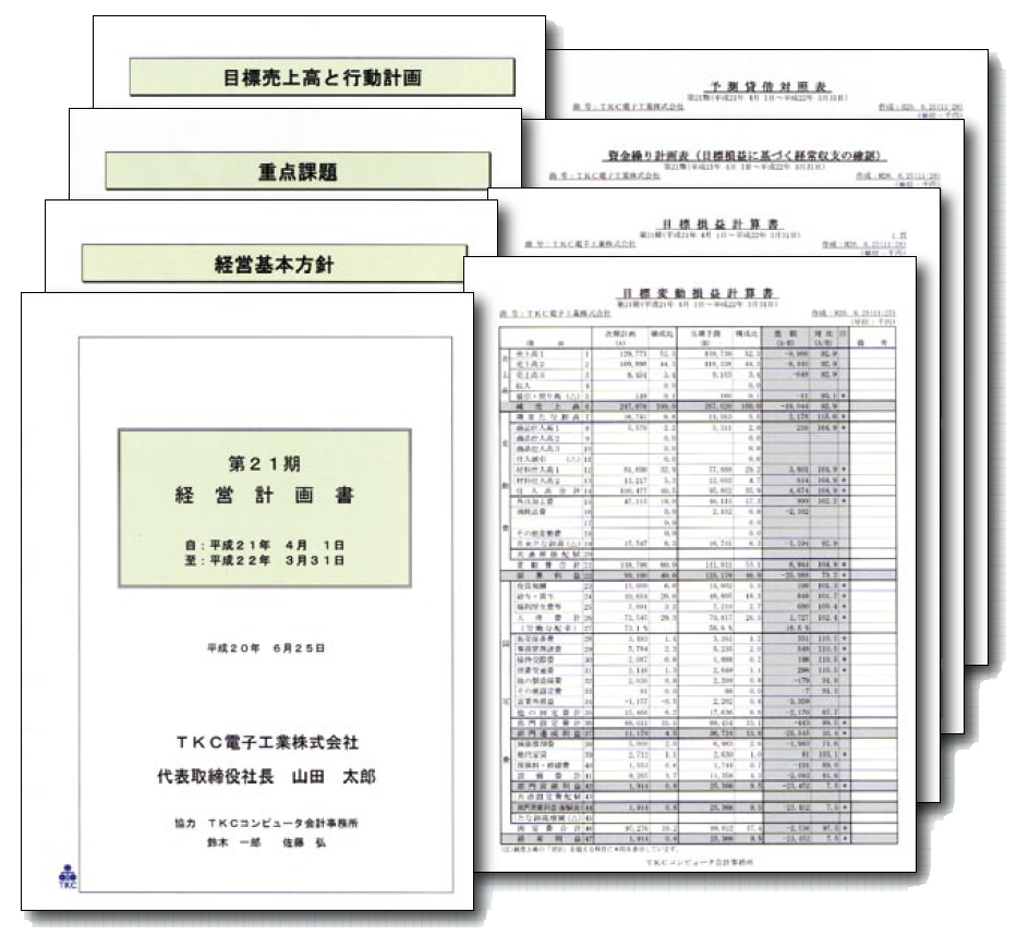 短期経営計画書